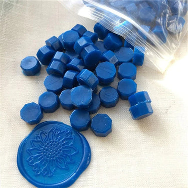 100Pcs/lot Vintage Handmade Octagon Stamp Wax (For Envelope Wedding Invitation, etc.)